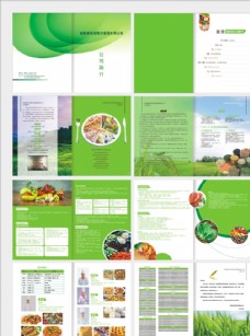 绿色蔬菜美食画册