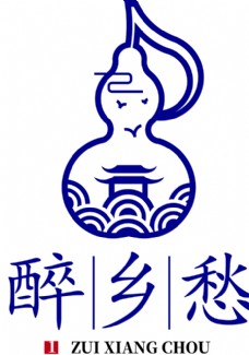 古风 风景 葫芦 logo