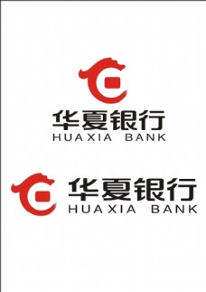 国外名家矢量LOGO华夏银行logo