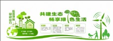 公司文化绿色环保文化墙