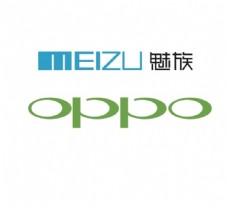 oppo+魅族logo