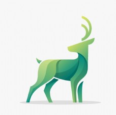 创意鹿标志设计
