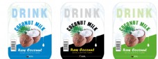 椰汁饮料标签设计