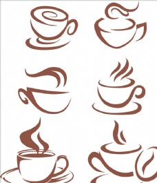 酒标志咖啡杯素材