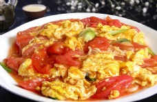 蔬菜饮食西红柿炒鸡蛋