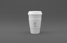 咖啡杯咖啡纸杯子包装效果图样机