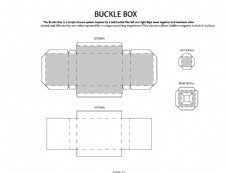 纸盒平面设计图