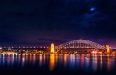 风车群澳大利亚海港大桥