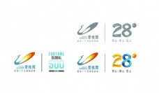 企业类碧桂园28周年LOGO标志