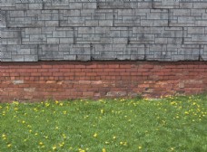 砖墙 花园