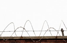 砖墙 防护栏 铁丝