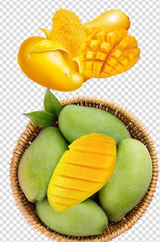 芒果  一盆芒果  一簇芒果