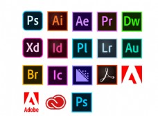 Adobe 彩色图标