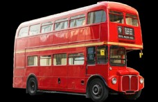 英国街头双层巴士