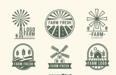 6款创意 农产品标志