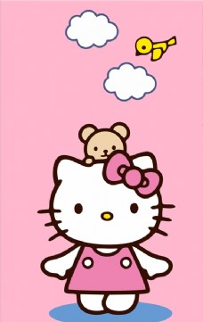 粉色小熊Kitty猫