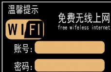 wifi 标识贴