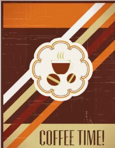 咖啡杯咖啡菜单封面设计