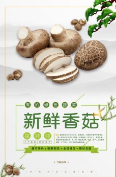 绿色蔬菜香菇