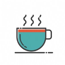 咖啡杯茶杯小图标