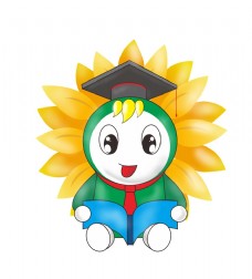 读书节向日葵吉祥物图片