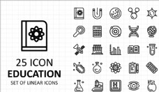 教育科学实验icon图表设计