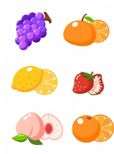 卡通菠萝卡通水果