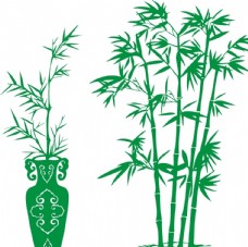 端午节矢量竹子