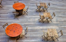 椅子 木材 餐厅 地板