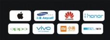 全球电视传媒矢量LOGO品牌手机logo矢量图
