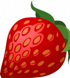 矢量草莓插图