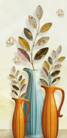 花瓶装饰画