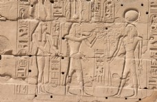 埃及壁画古埃及浮雕壁画