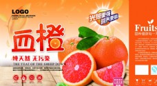 橙汁海报水果盒